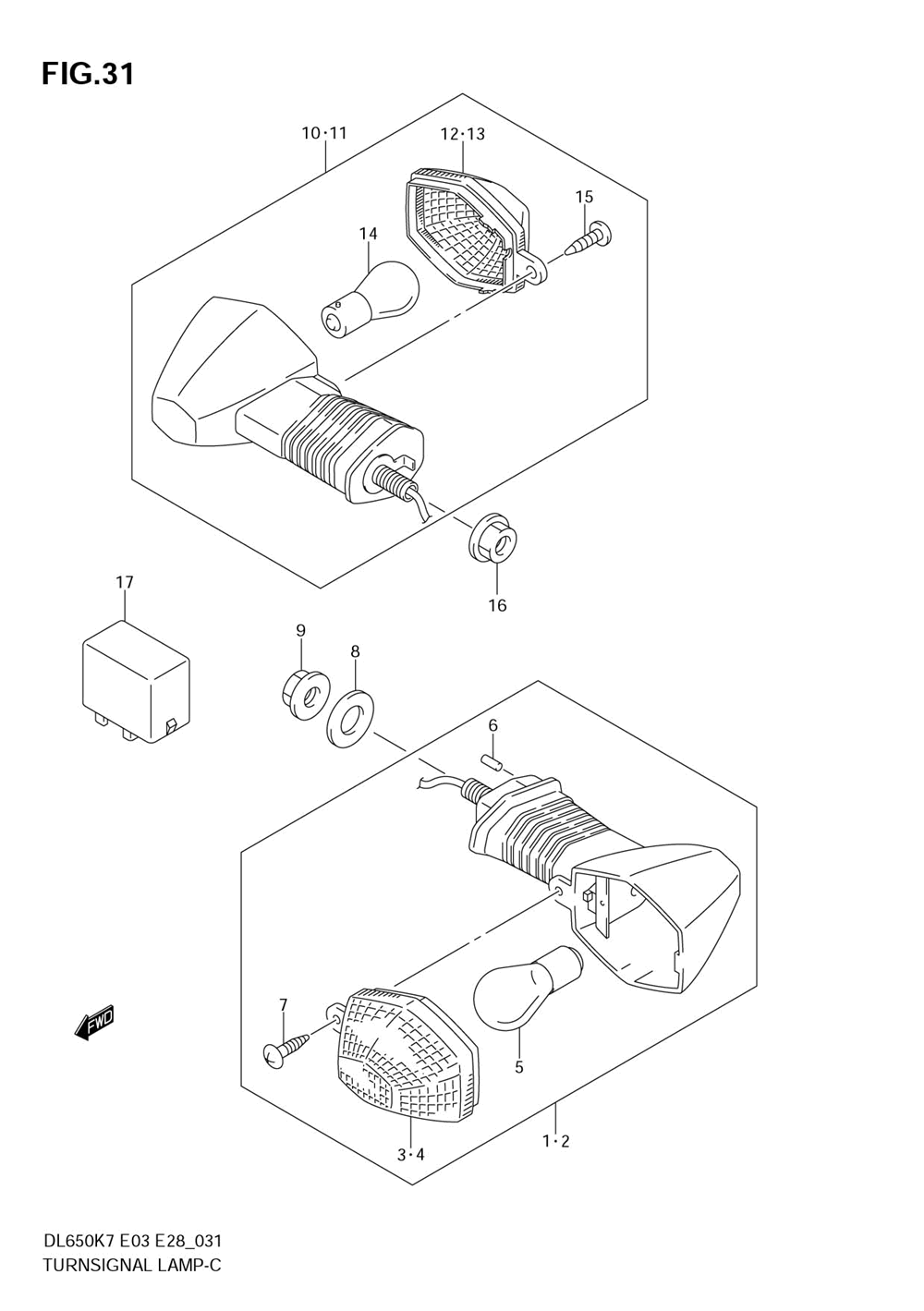 Turnsignal lamp