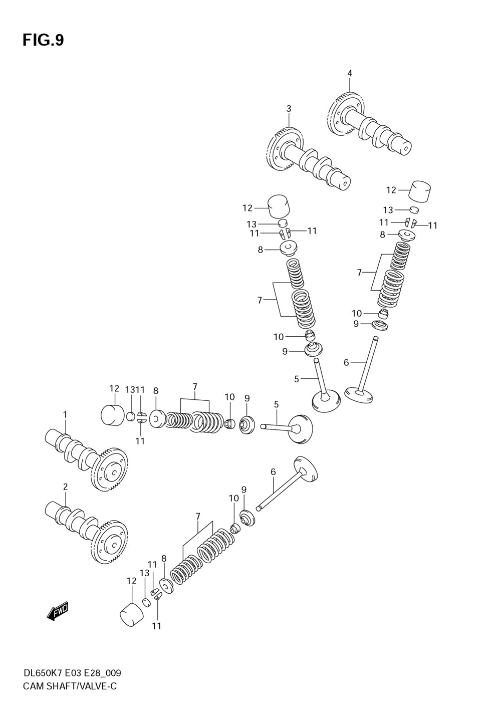 Camshaft _ valve