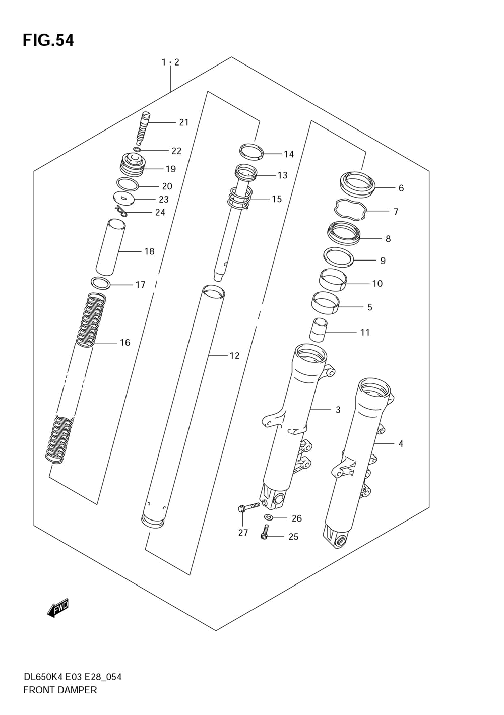 Front damper