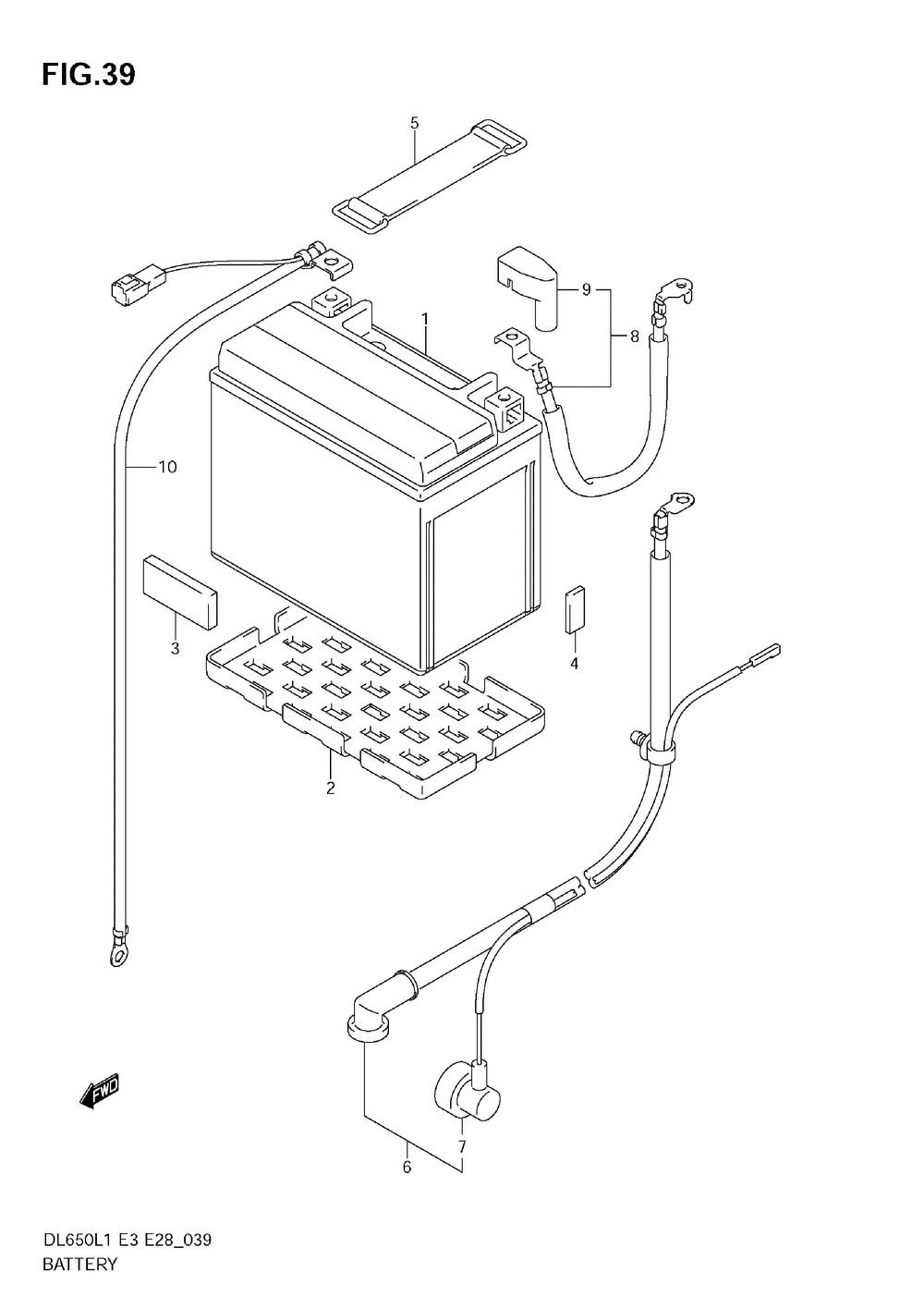 Battery (dl650 l1 e33)