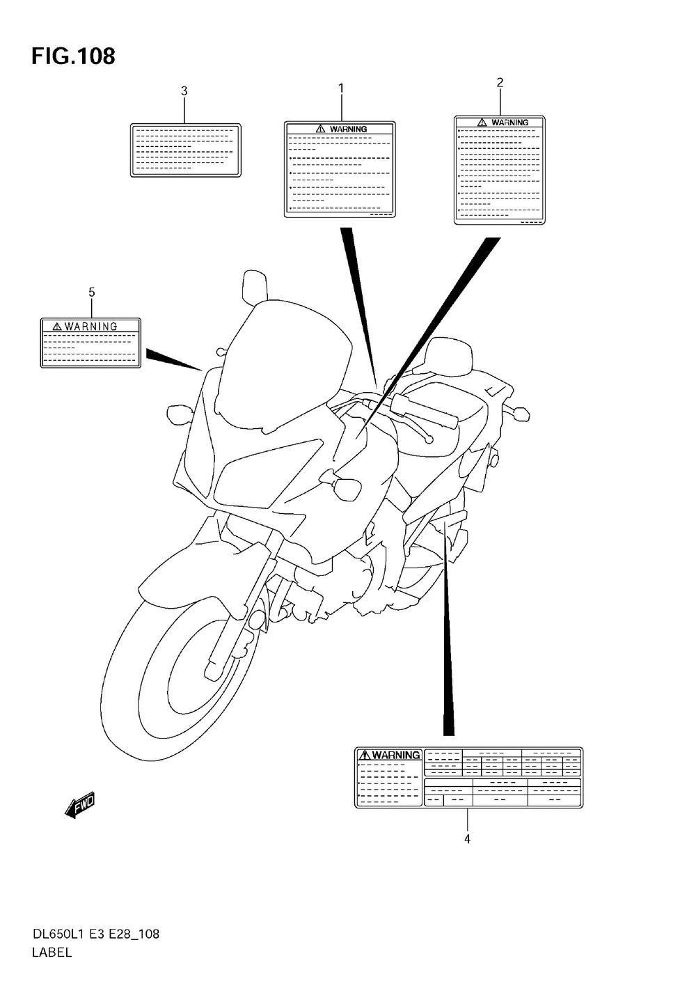 Label (dl650 l1 e3)