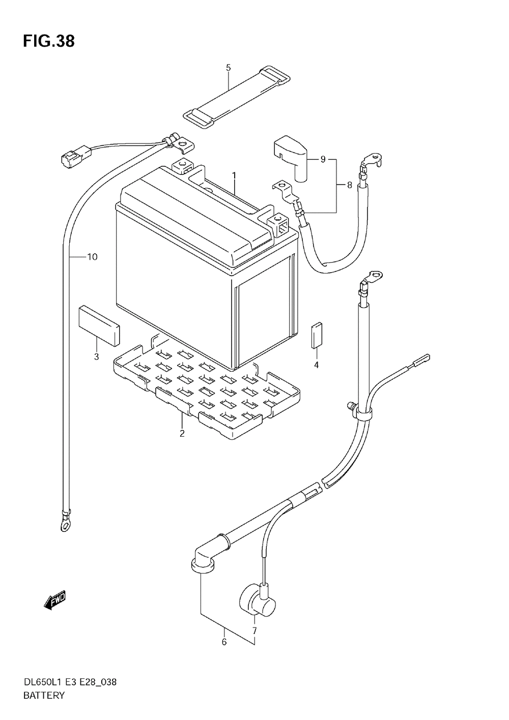 Battery (dl650 l1 e28)