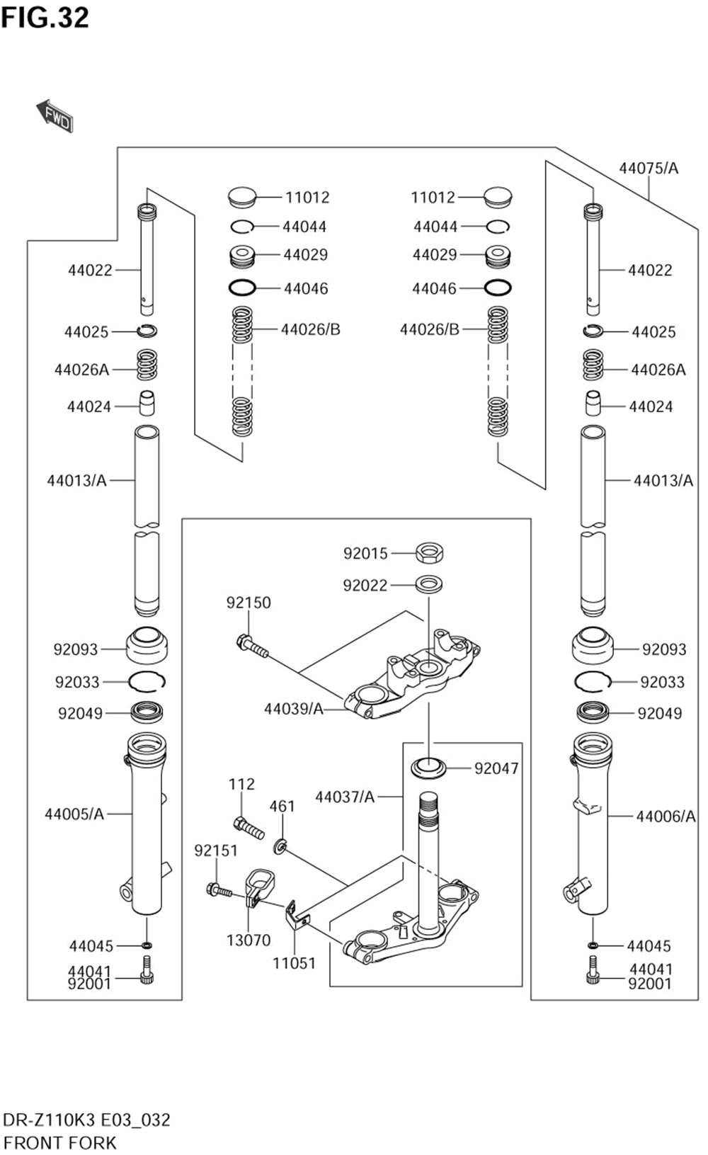 Front fork