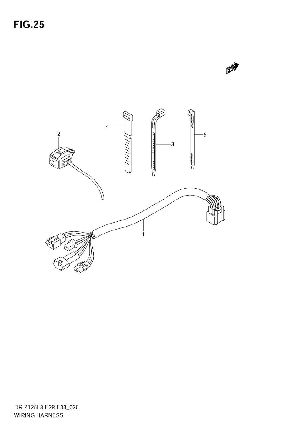 Wiring harness (dr-z125ll3 e33)