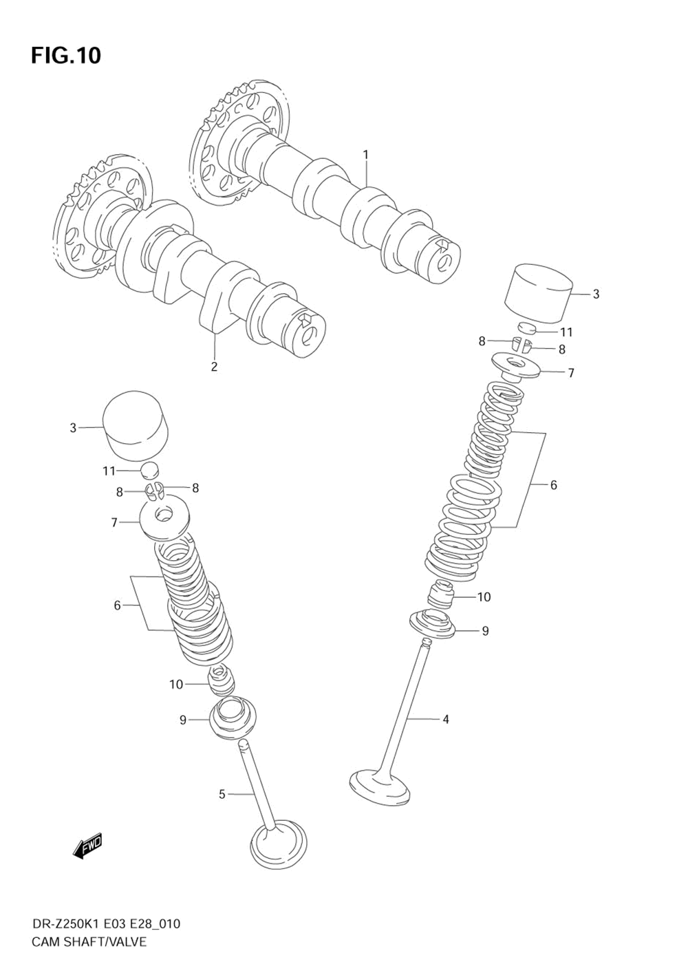 Cam shaft_valve