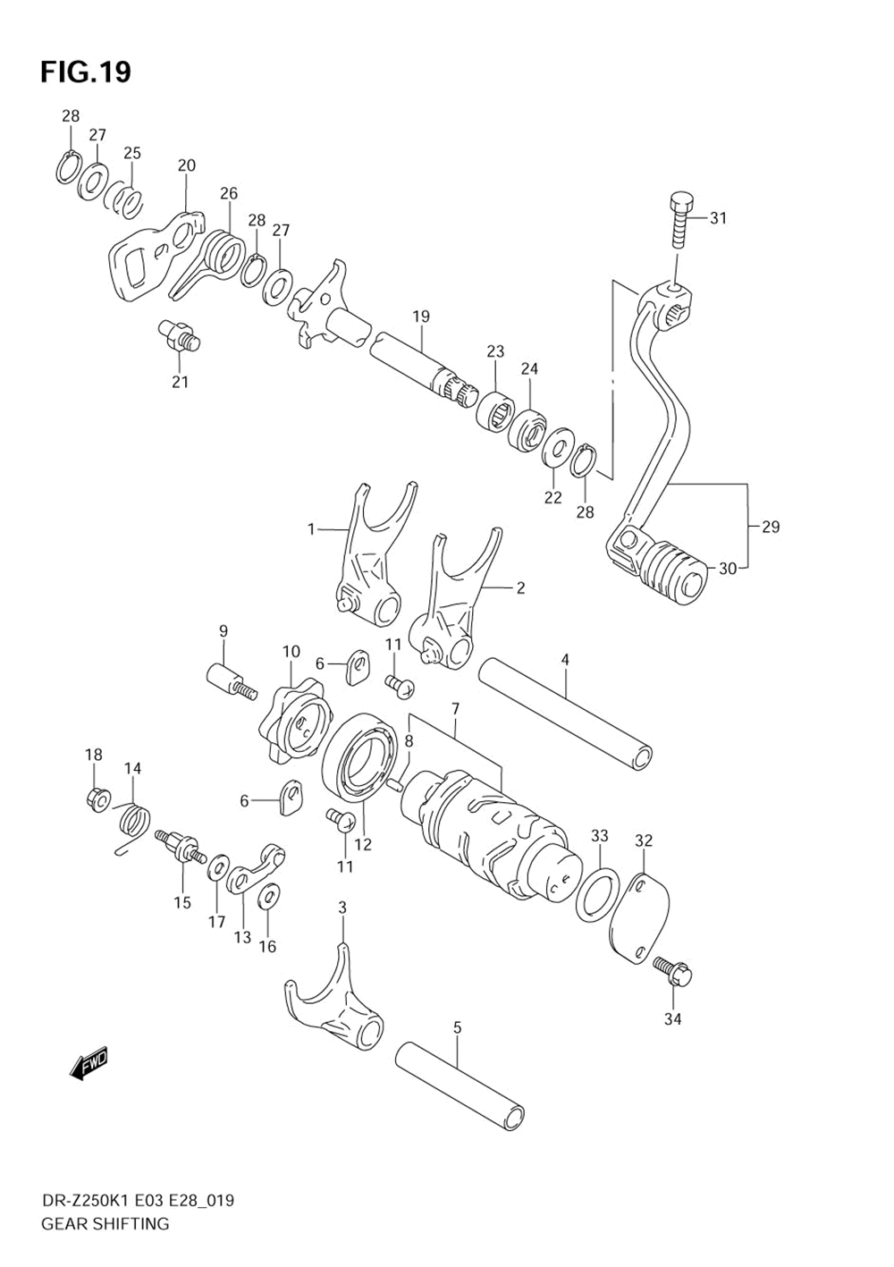 Gear shifting