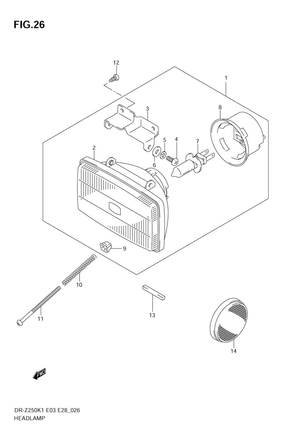 Headlamp (model k1)