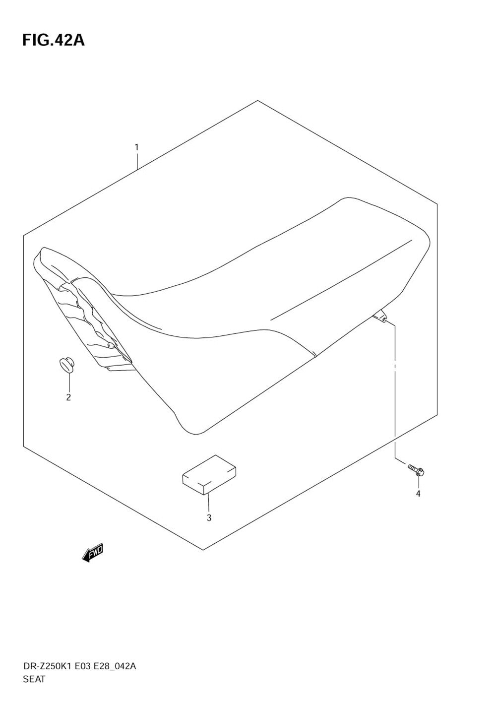 Seat (model k2_k3_k4)