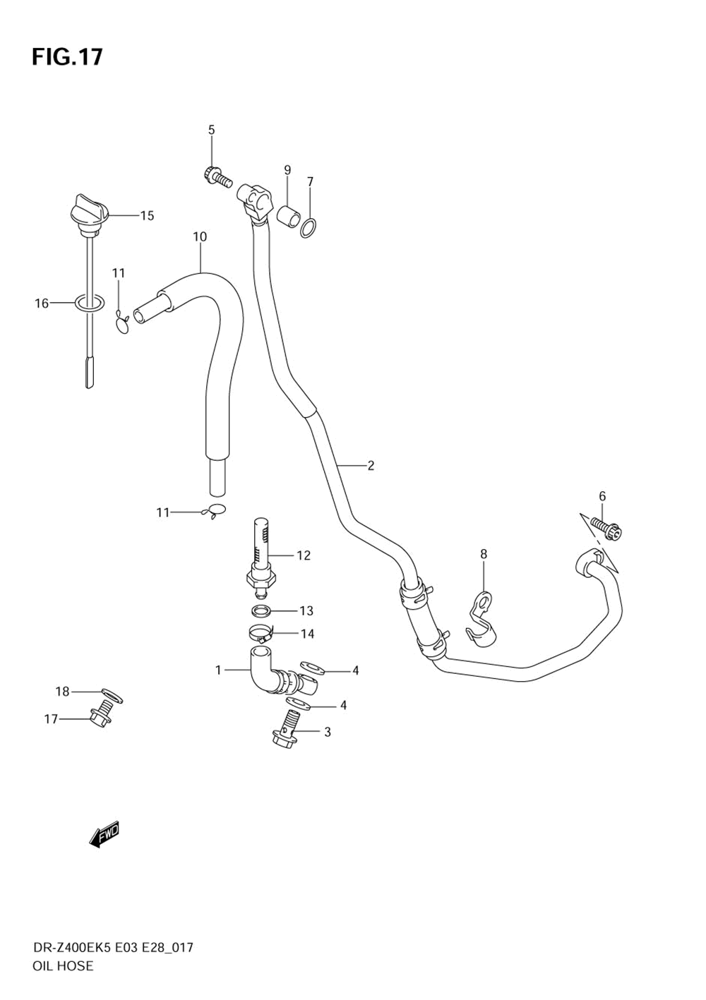 Oil hose