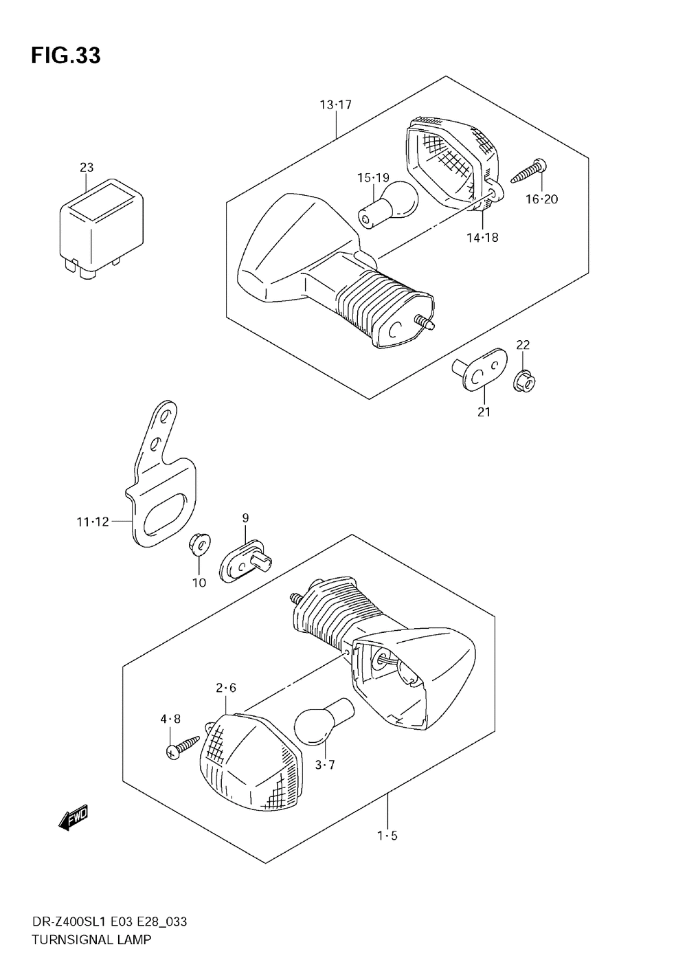 Turnsignal lamp