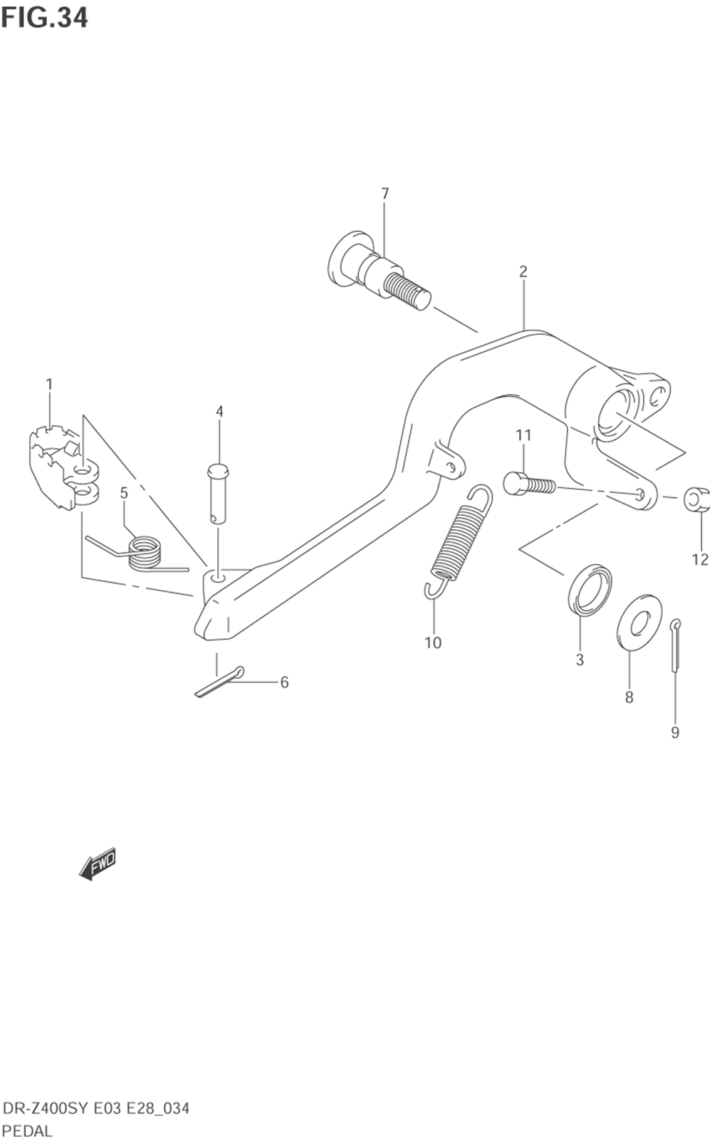 Rear brake