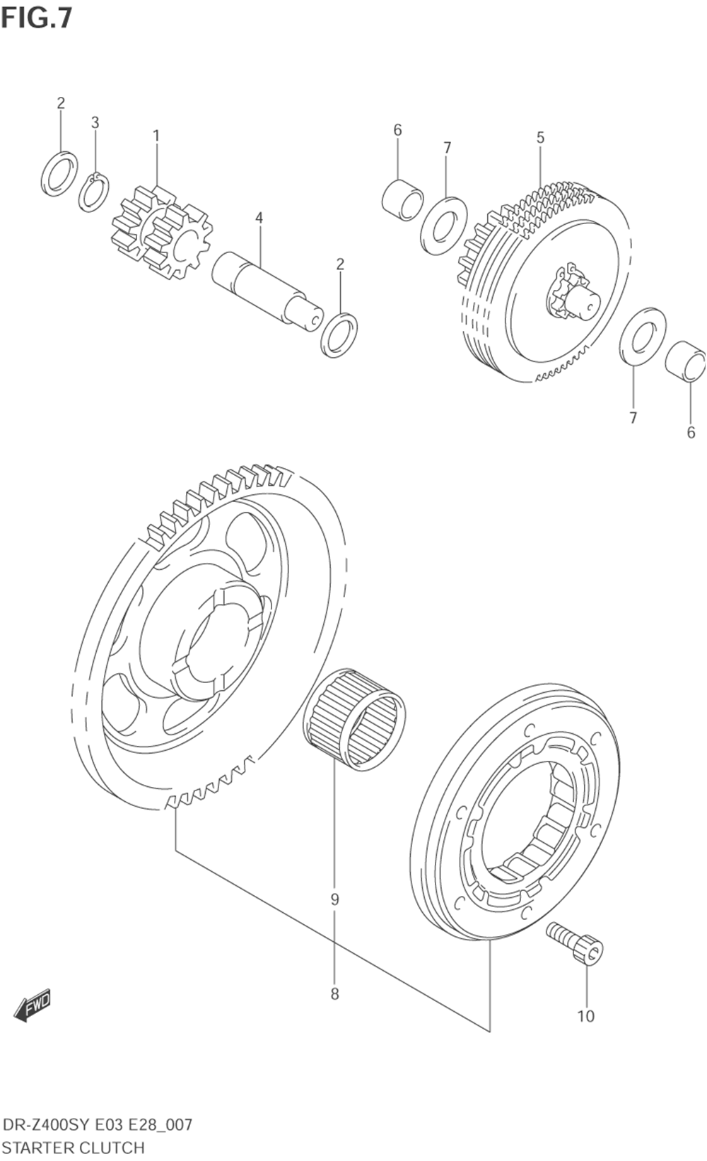 Starter clutch