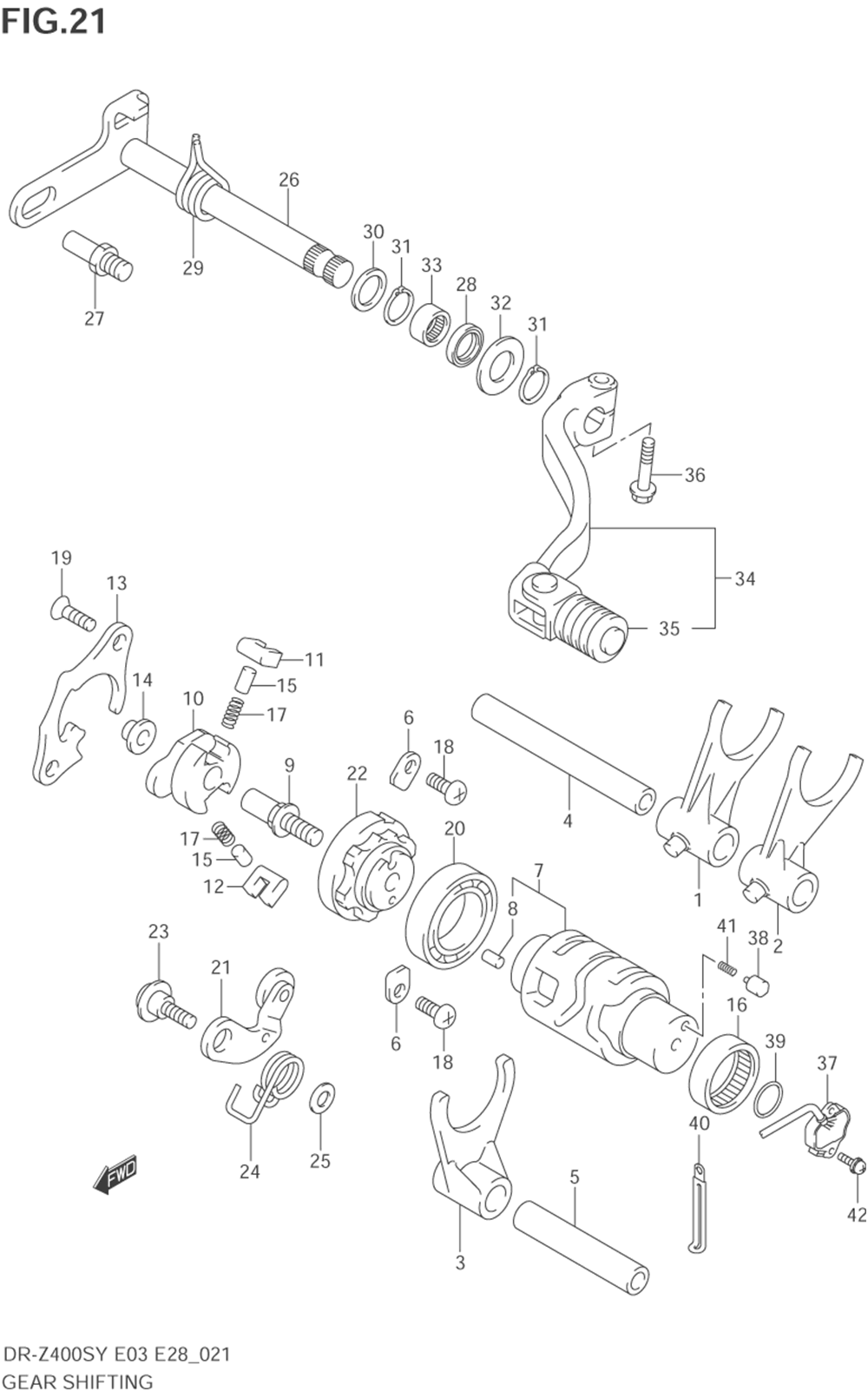 Gear shifting