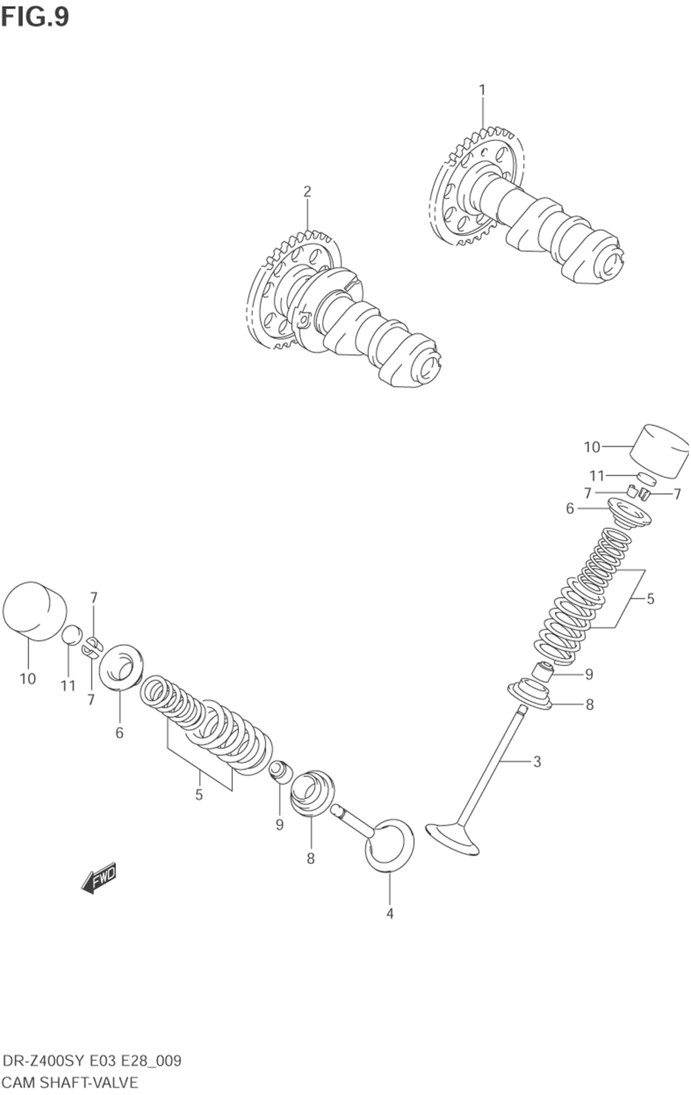 Cam shaft_valve