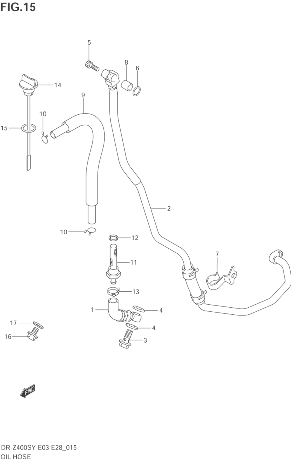 Oil hose