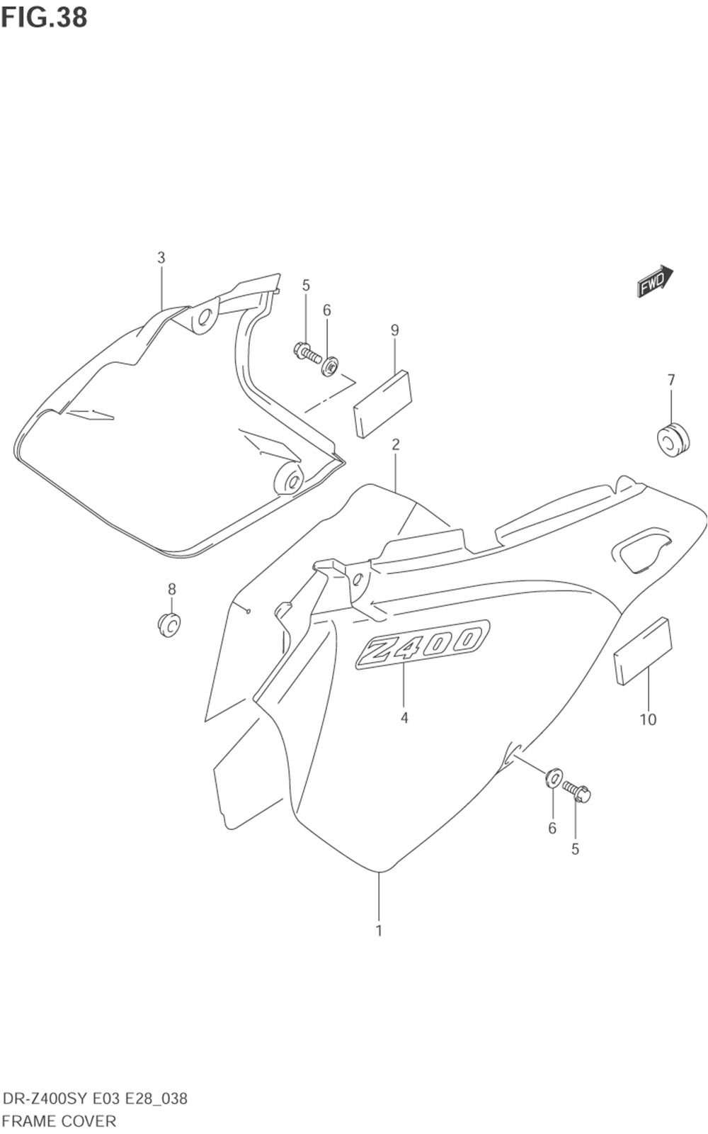 Frame cover (model y)