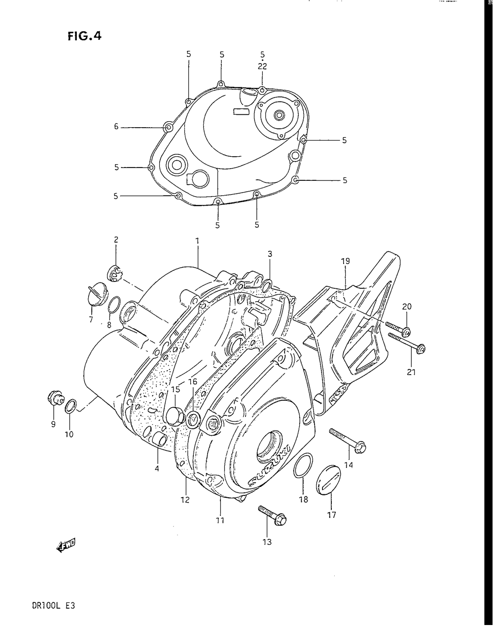 Crankcase cover