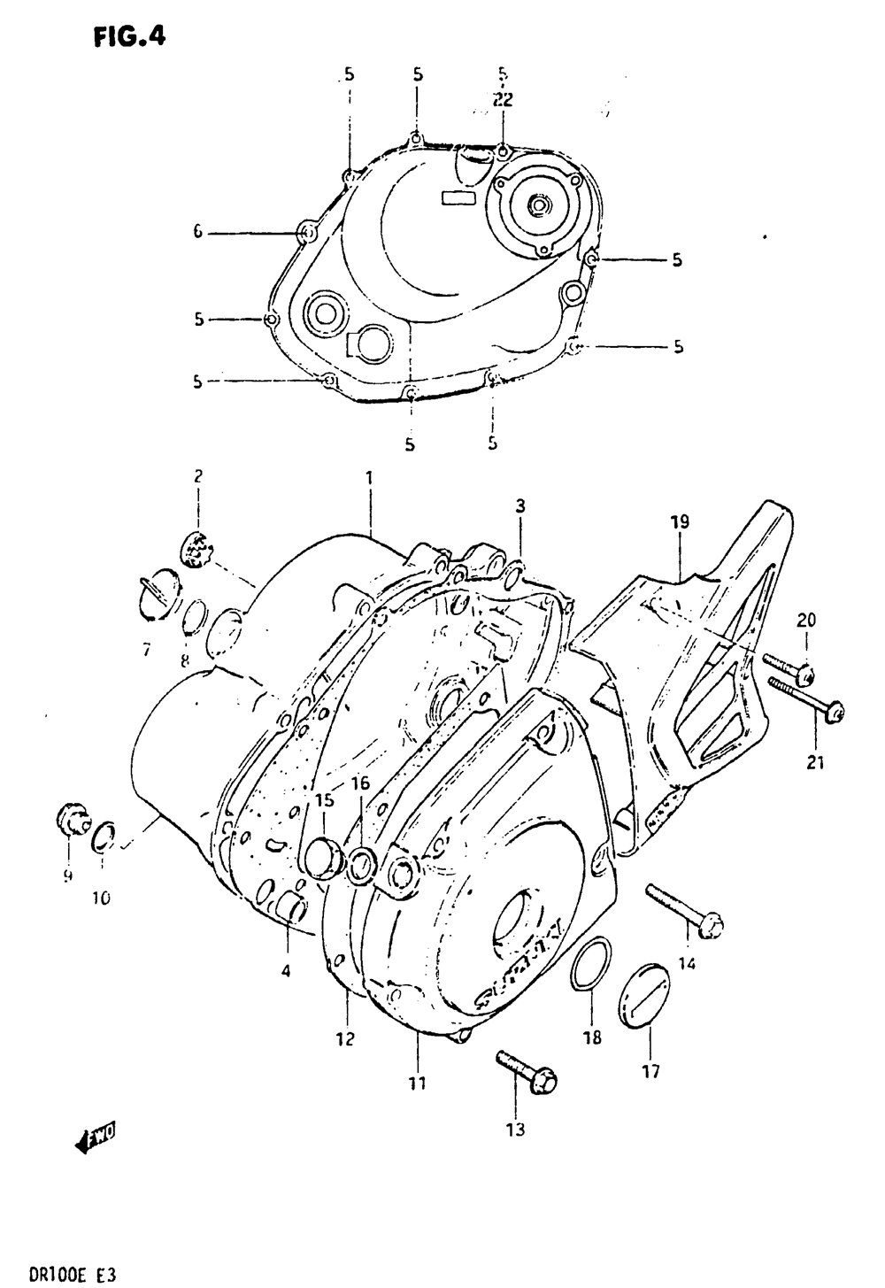 Crankcase cover