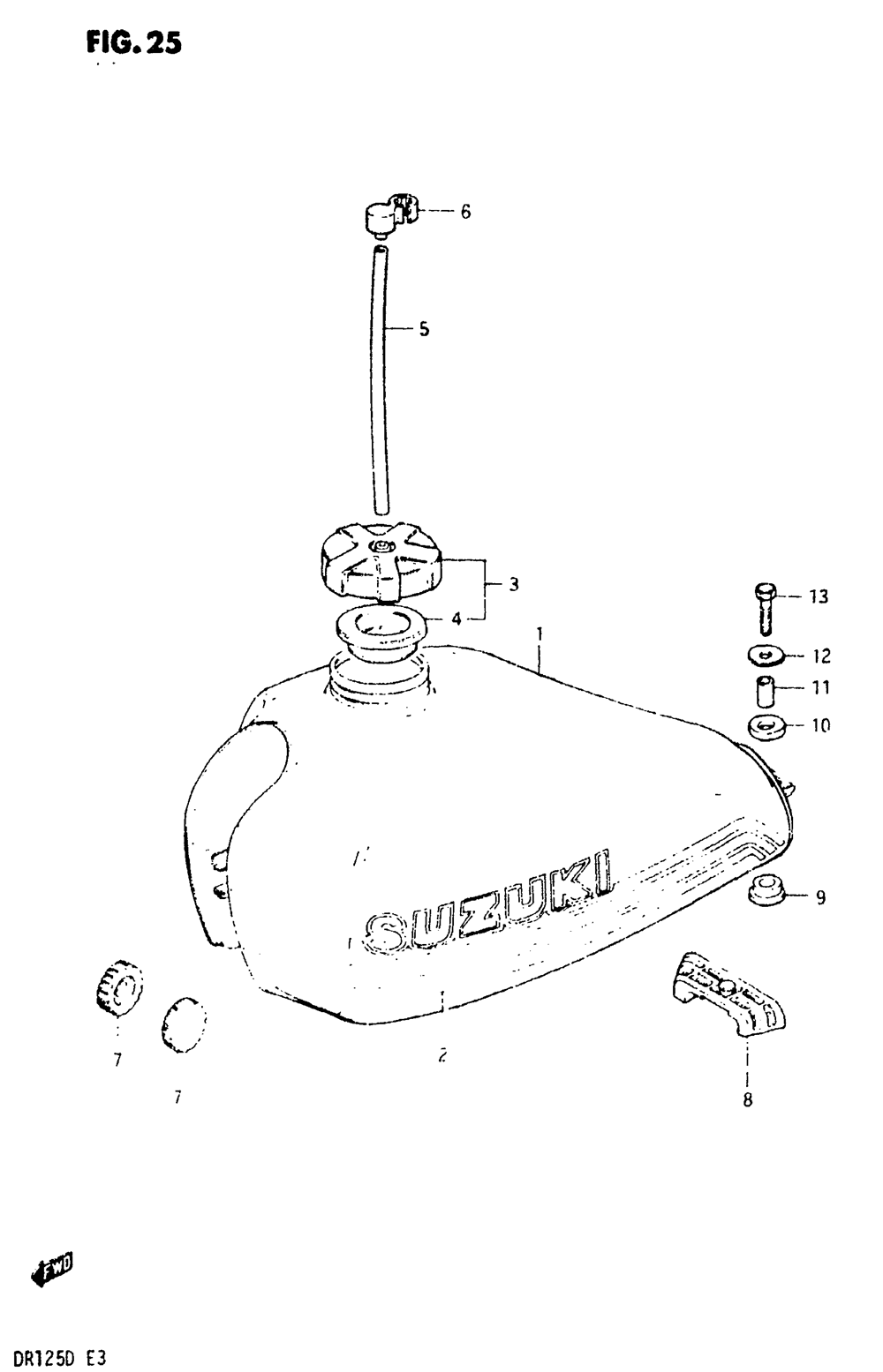 Fuel tank (model z)