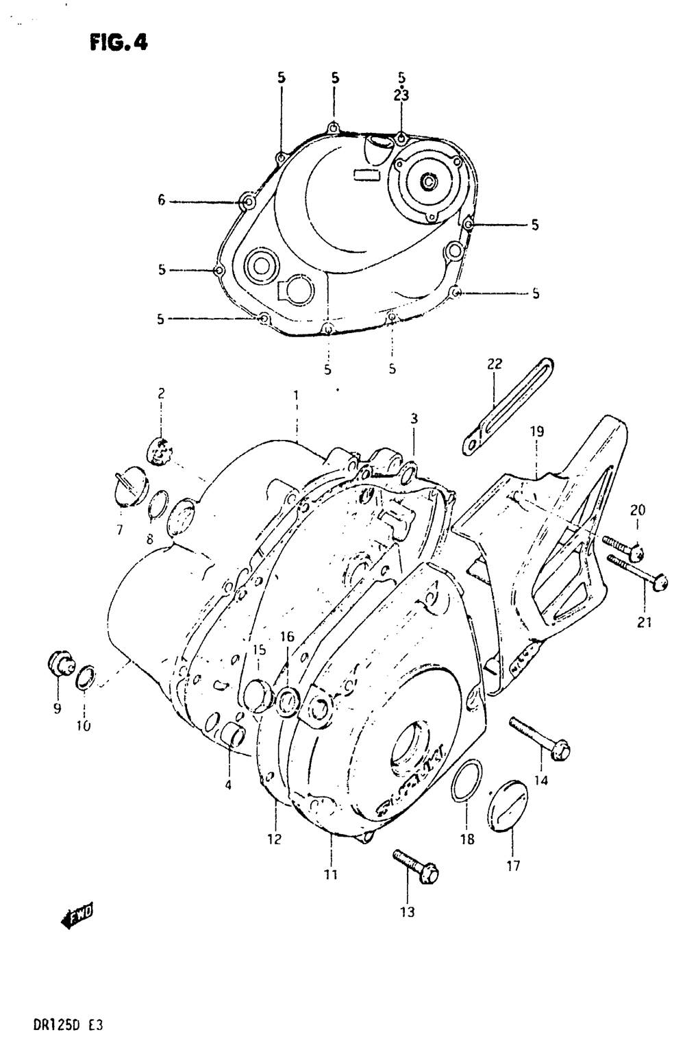 Crankcase cover