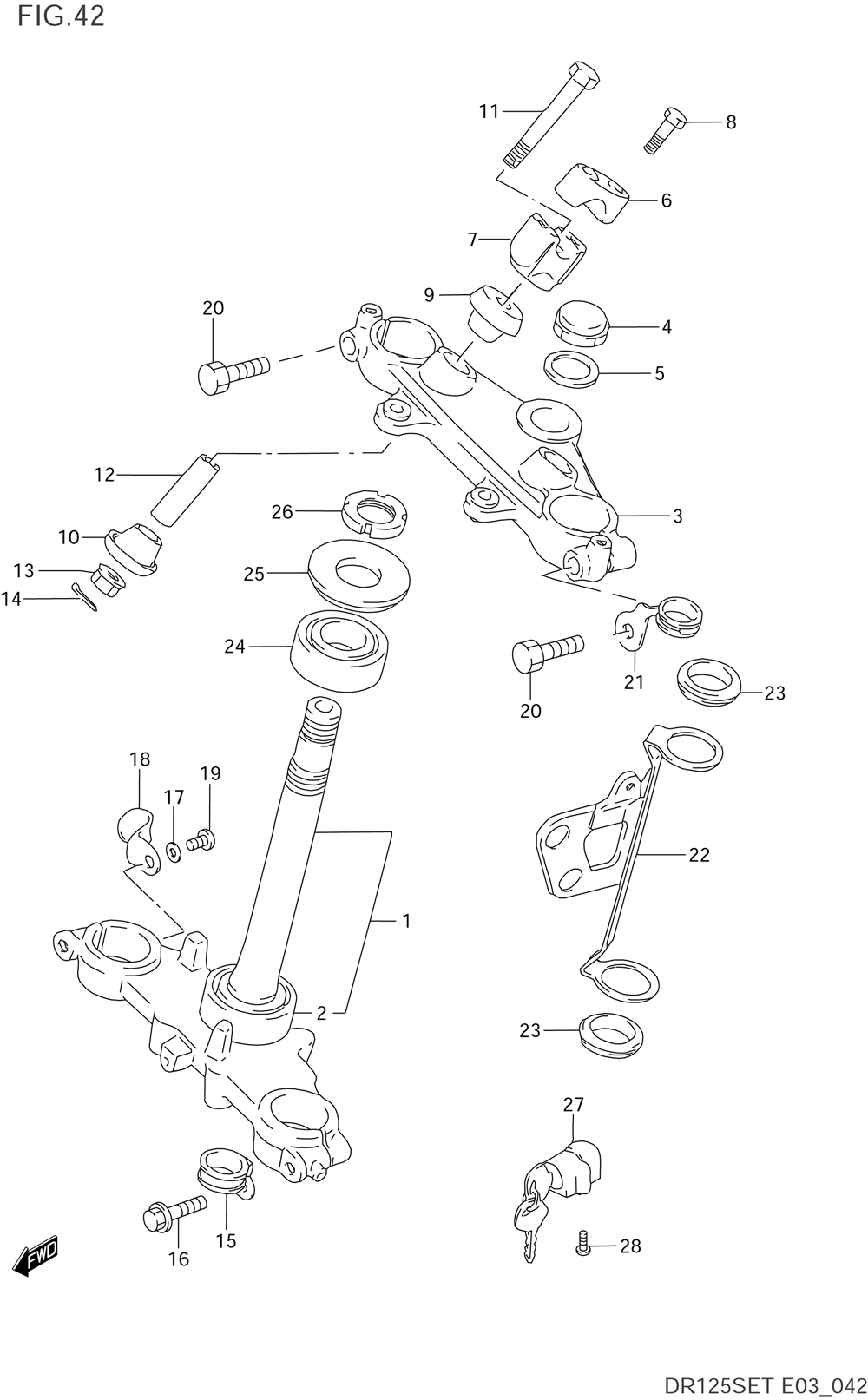 Steering stem