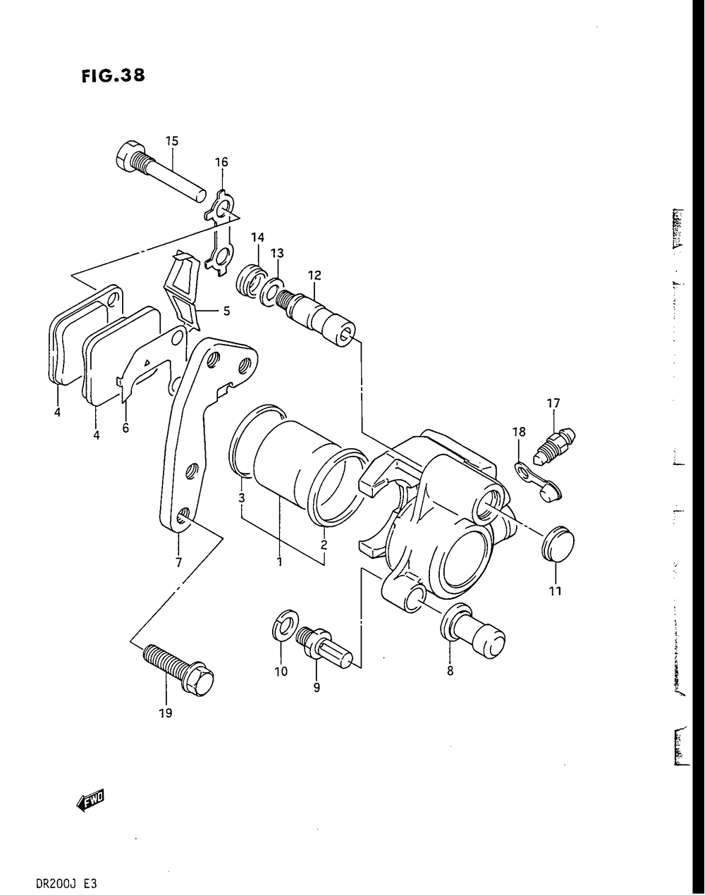 Front calipers