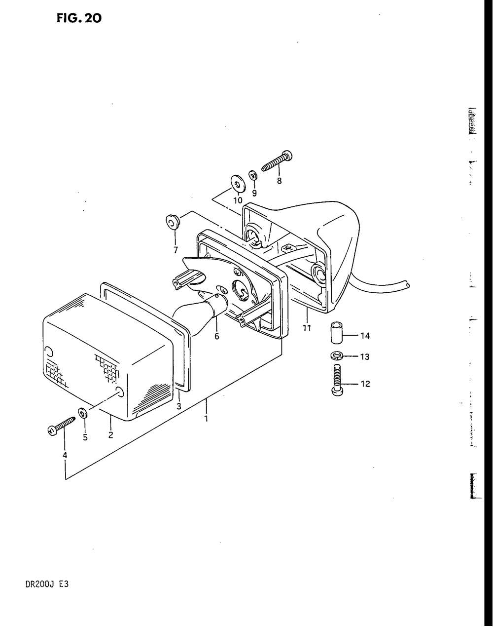 Rear combination lamp