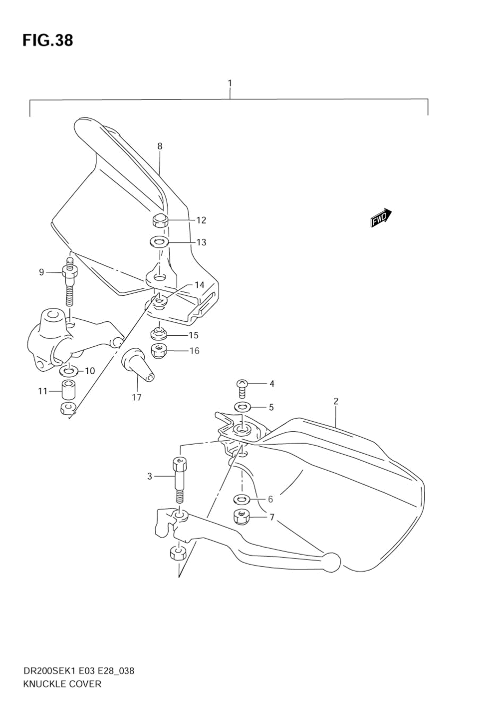 Knuckle cover (option)