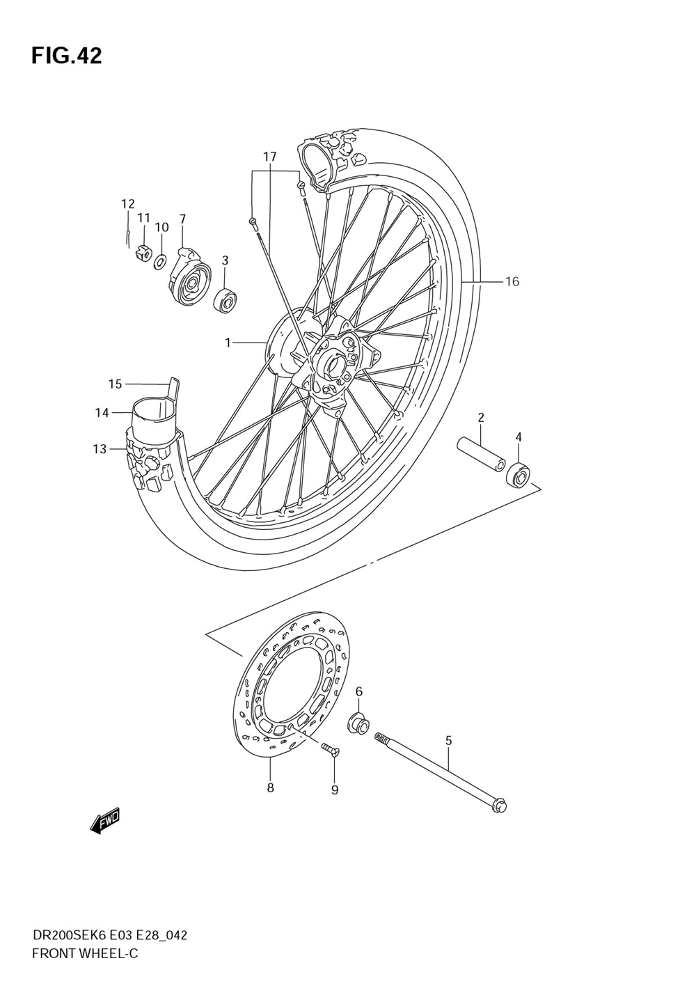 Front wheel