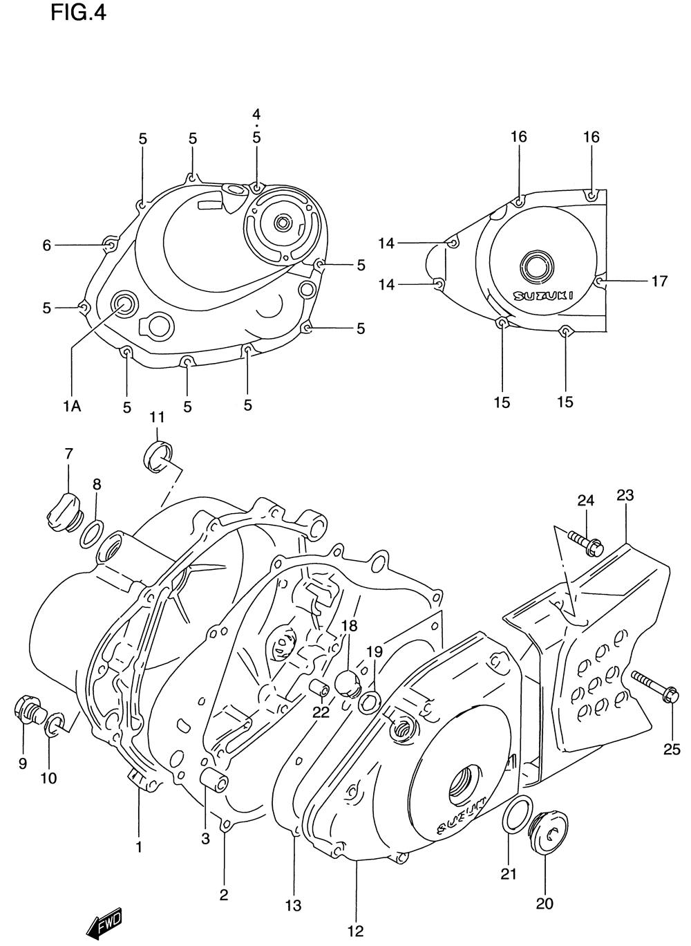 Crankcase cover