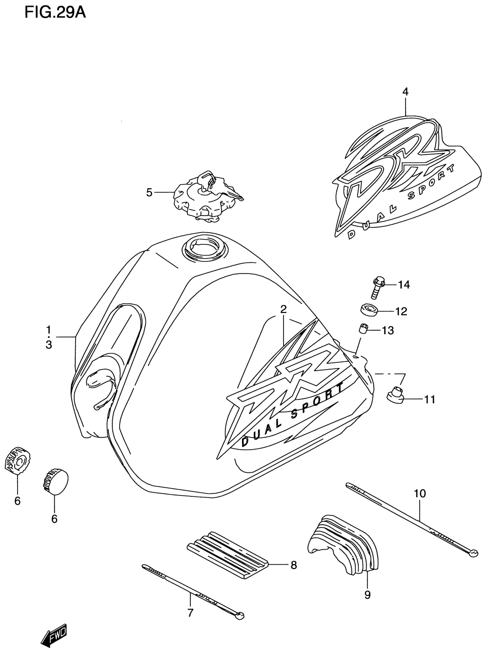 Fuel tank (model x_y)