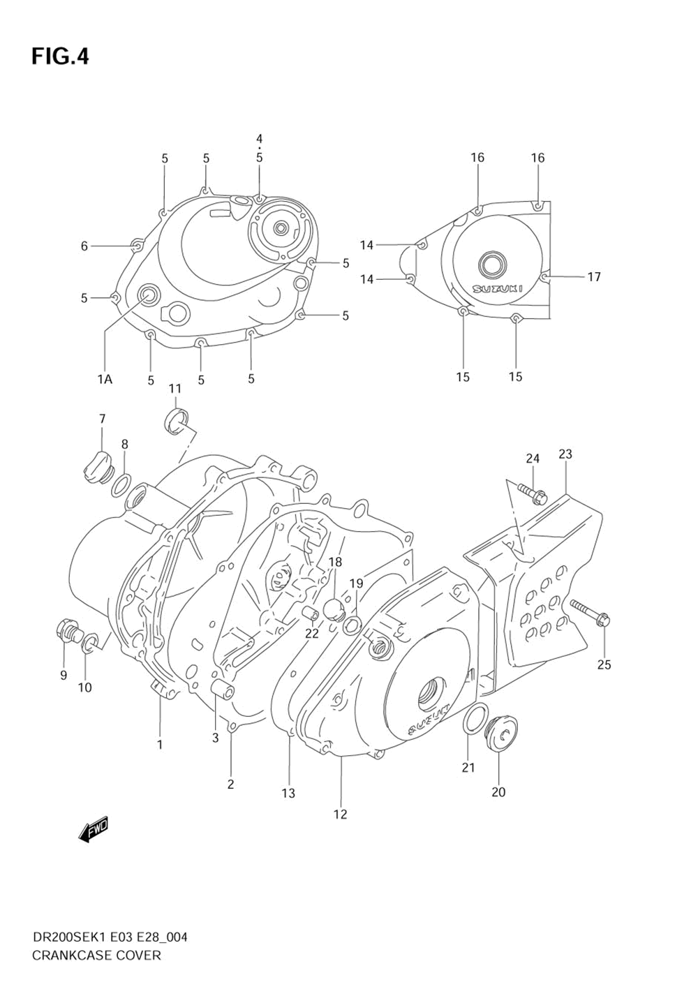 Crankcase cover