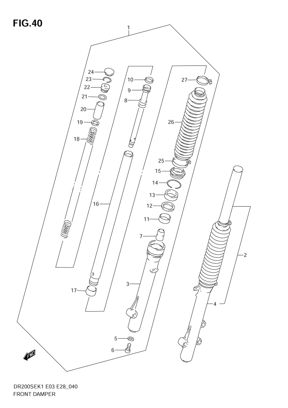 Front damper