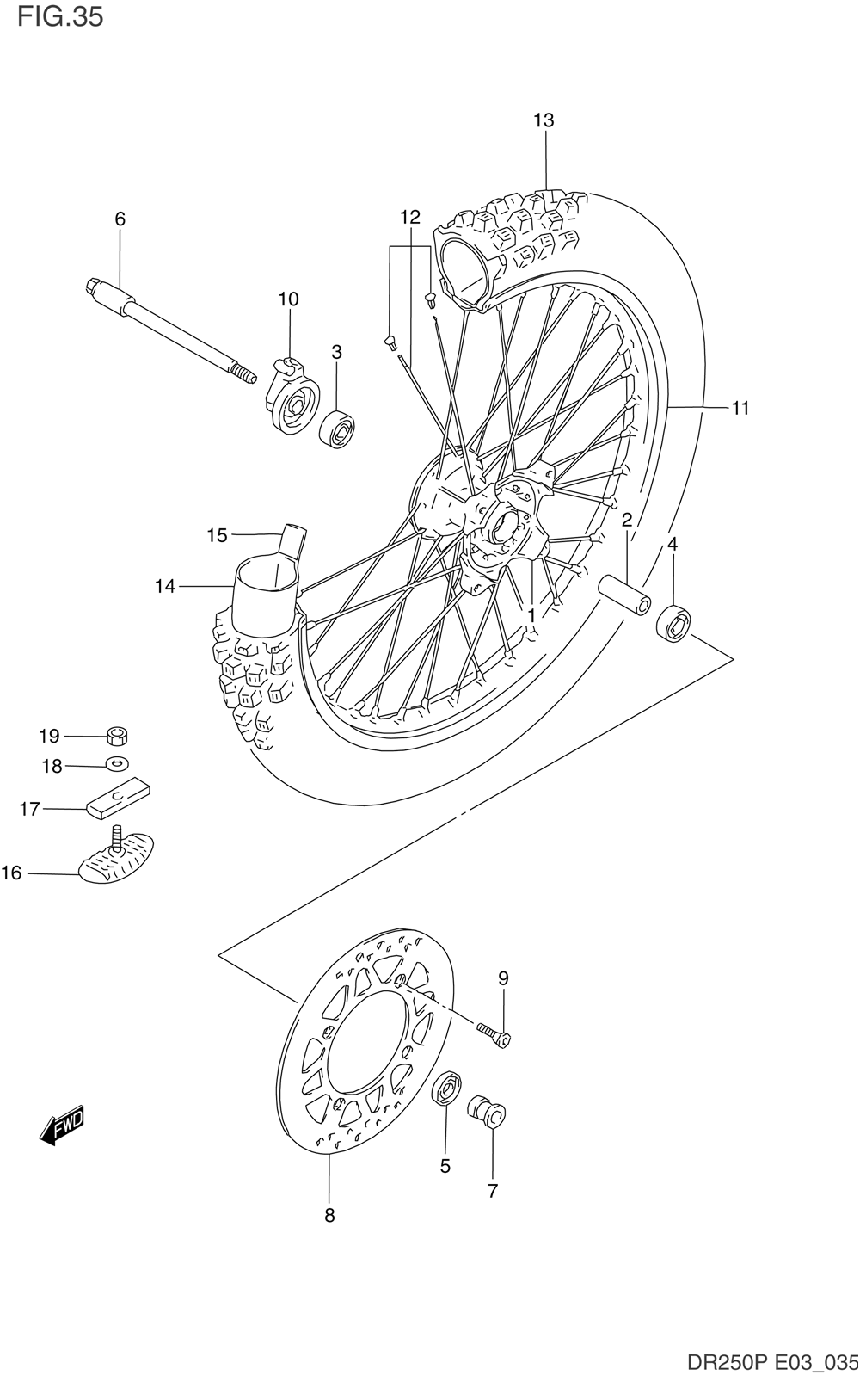 Front wheel