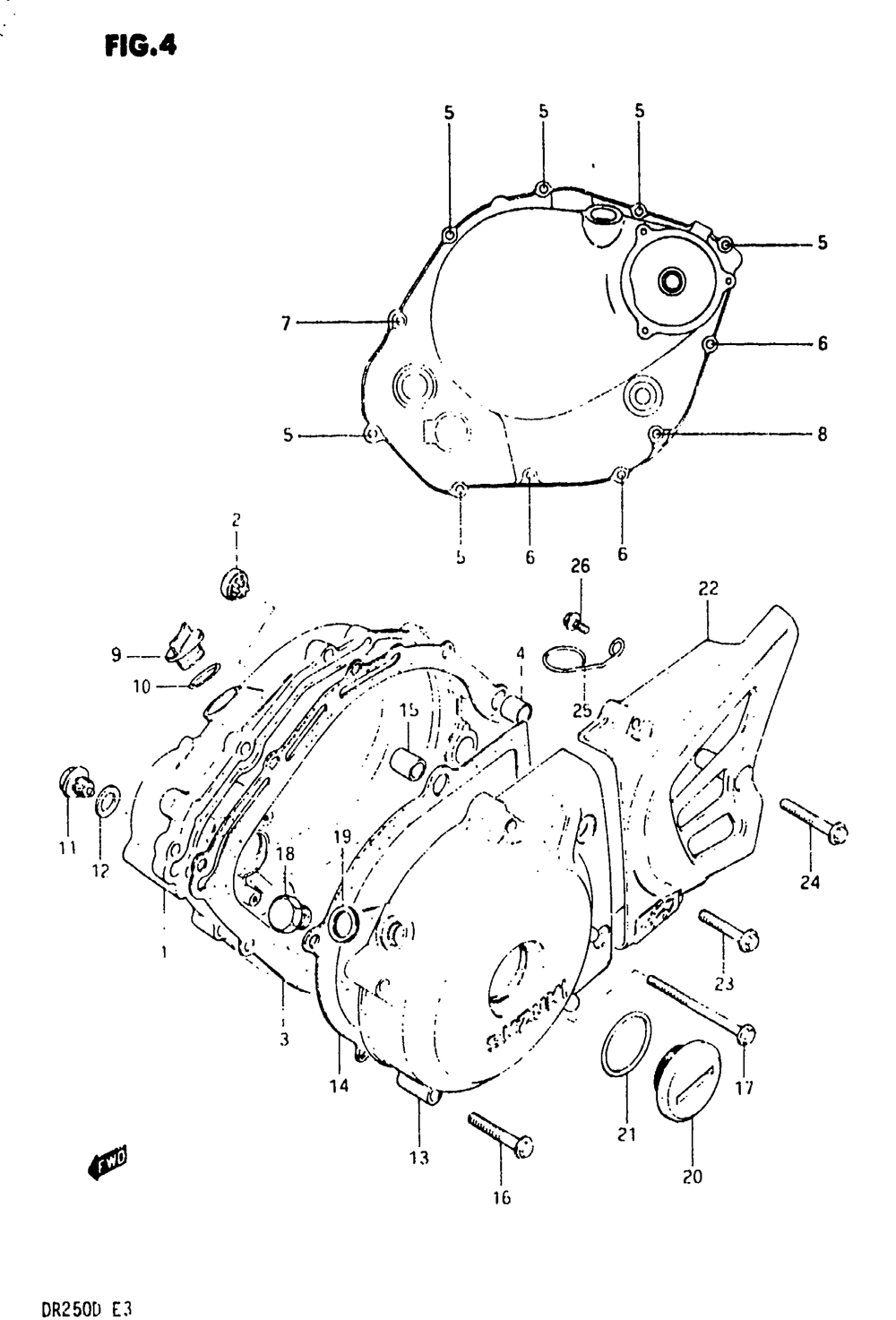 Crankcase cover