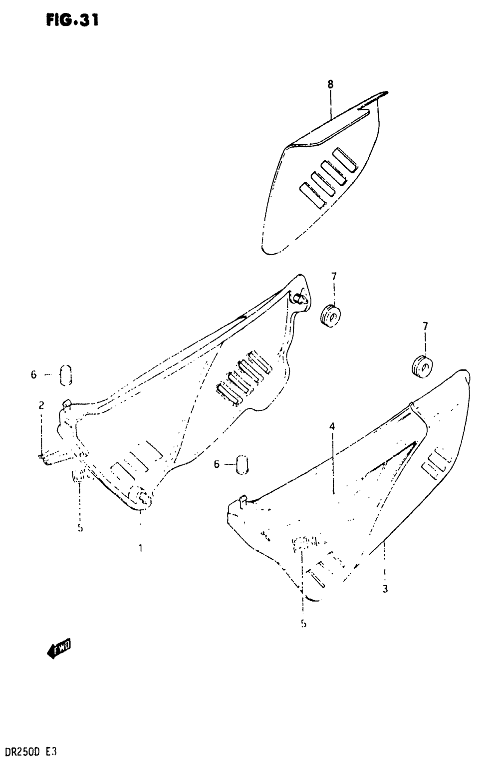 Frame cover (model d)