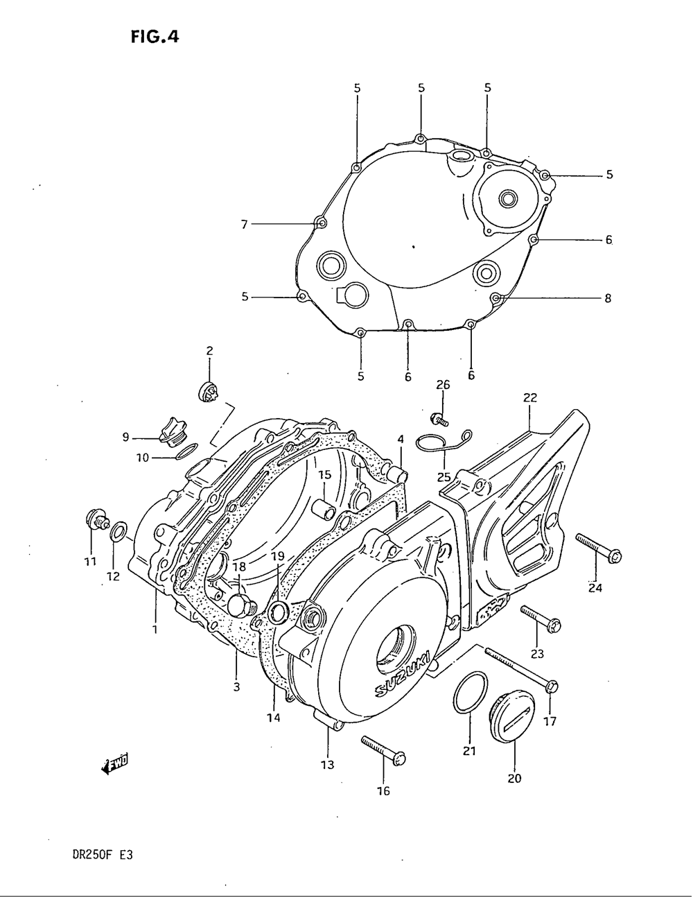 Crankcase cover