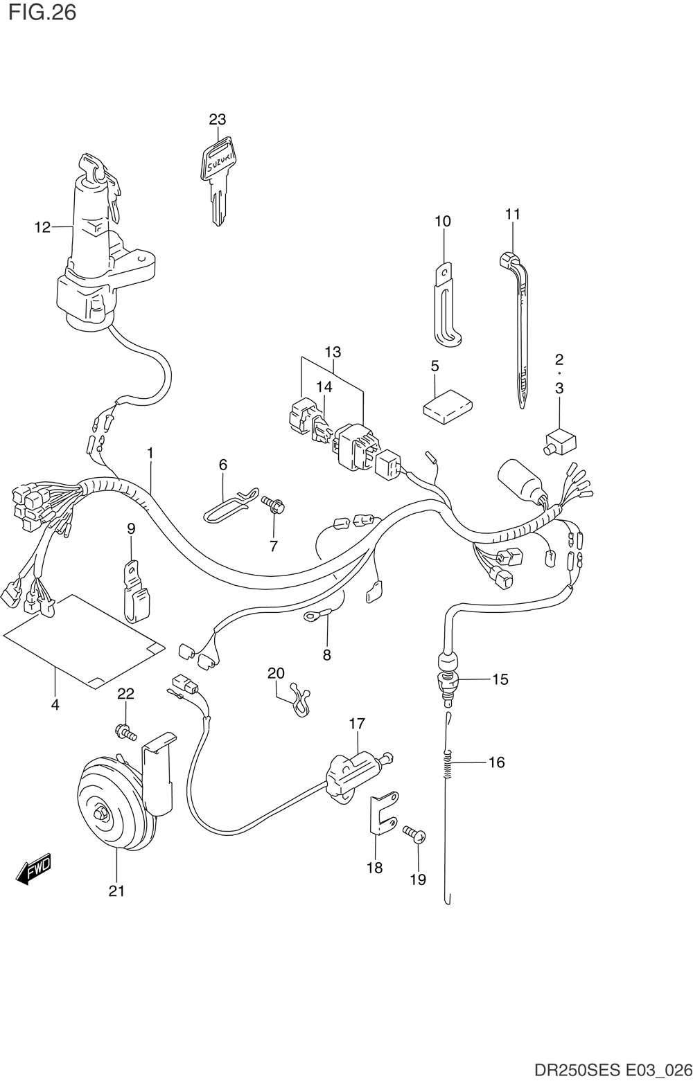 Wiring harness (model l_m_n)