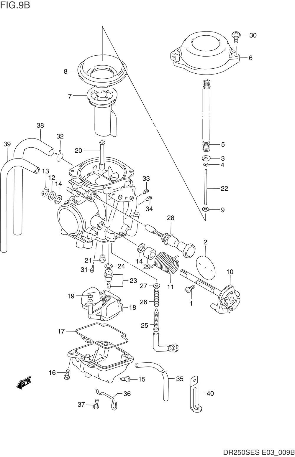 Carburetor (model p_r_s)