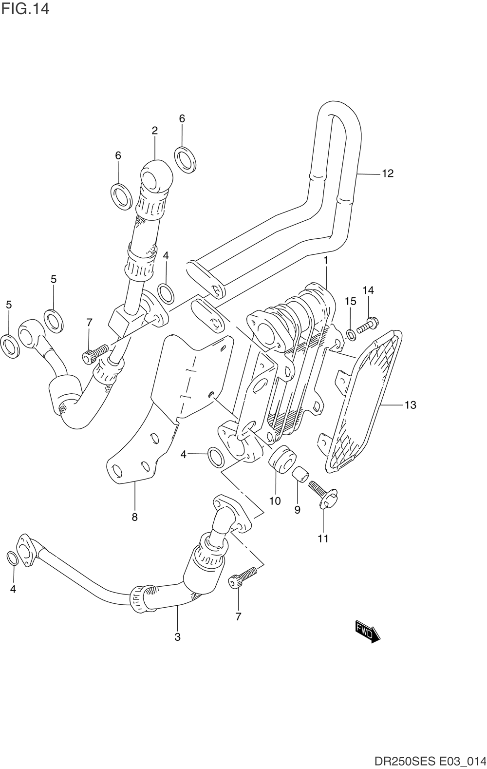 Oil cooler (optional