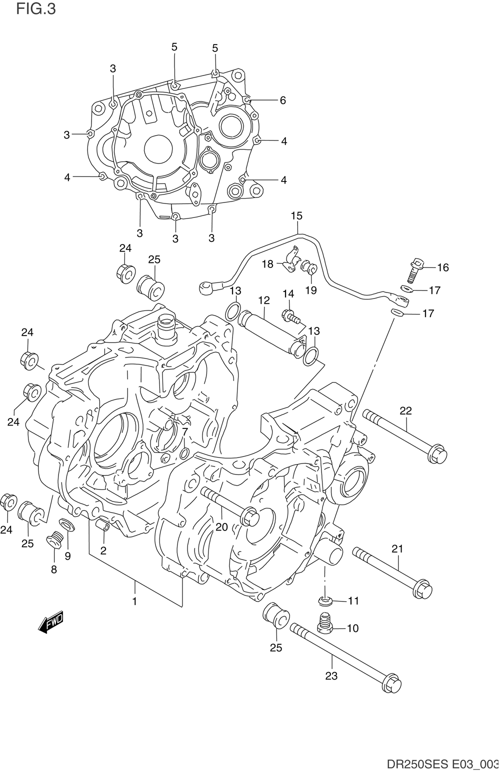 Crankcase (model l_m_n)