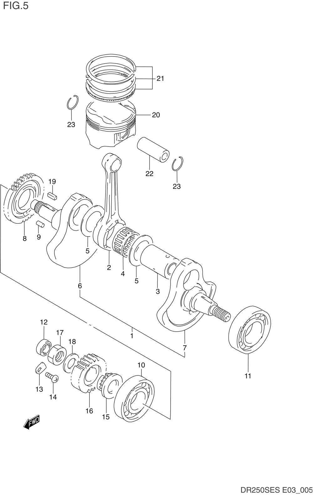 Crankshaft (model l_m_n)