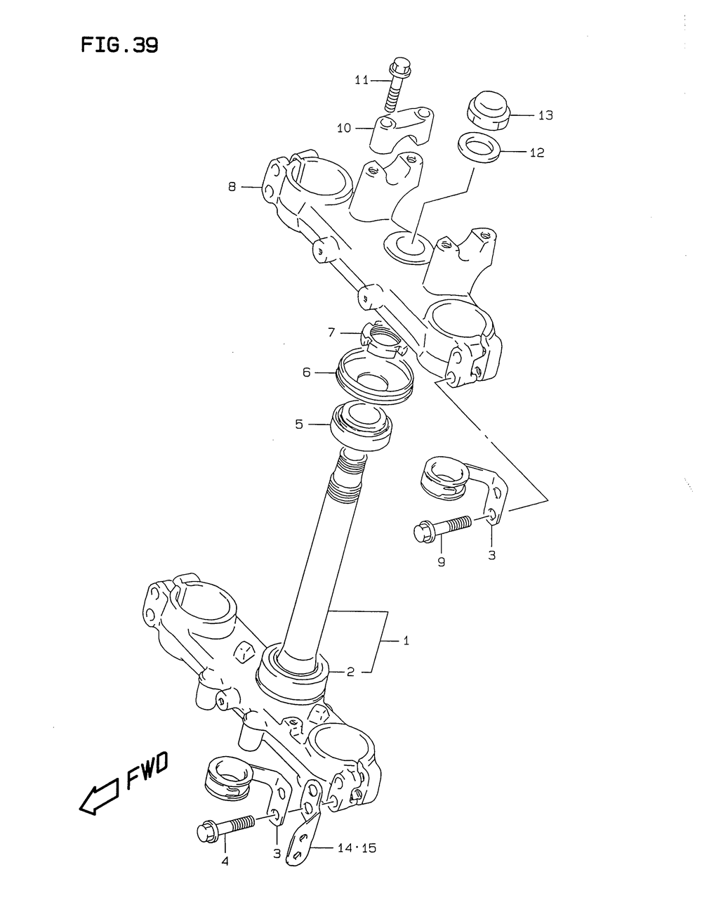 Steering stem