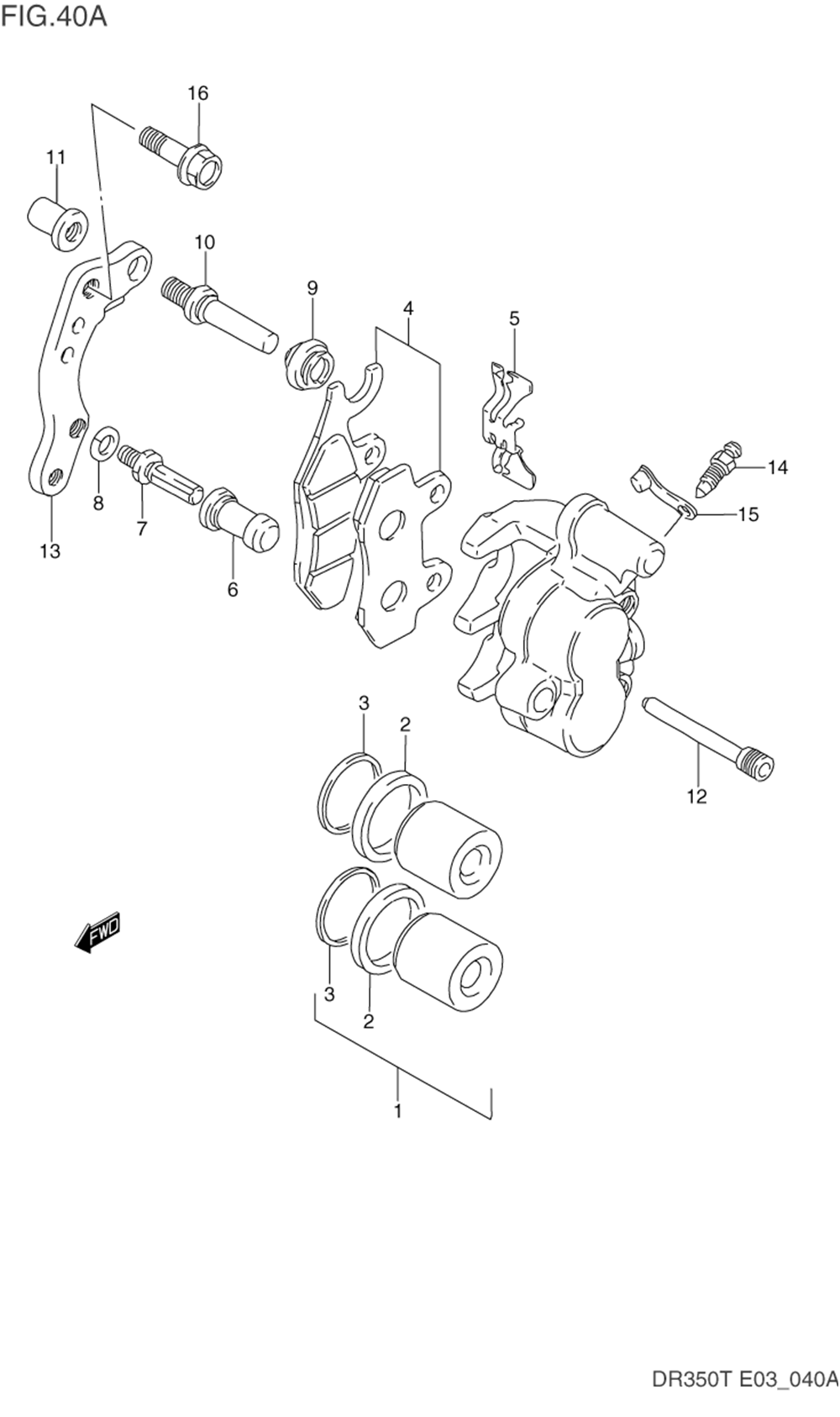 Front caliper (model n_p_r_s_t)