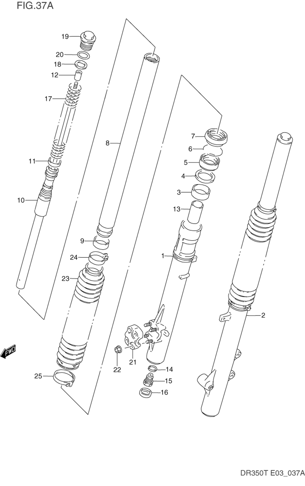 Front damper (model r_s_t)