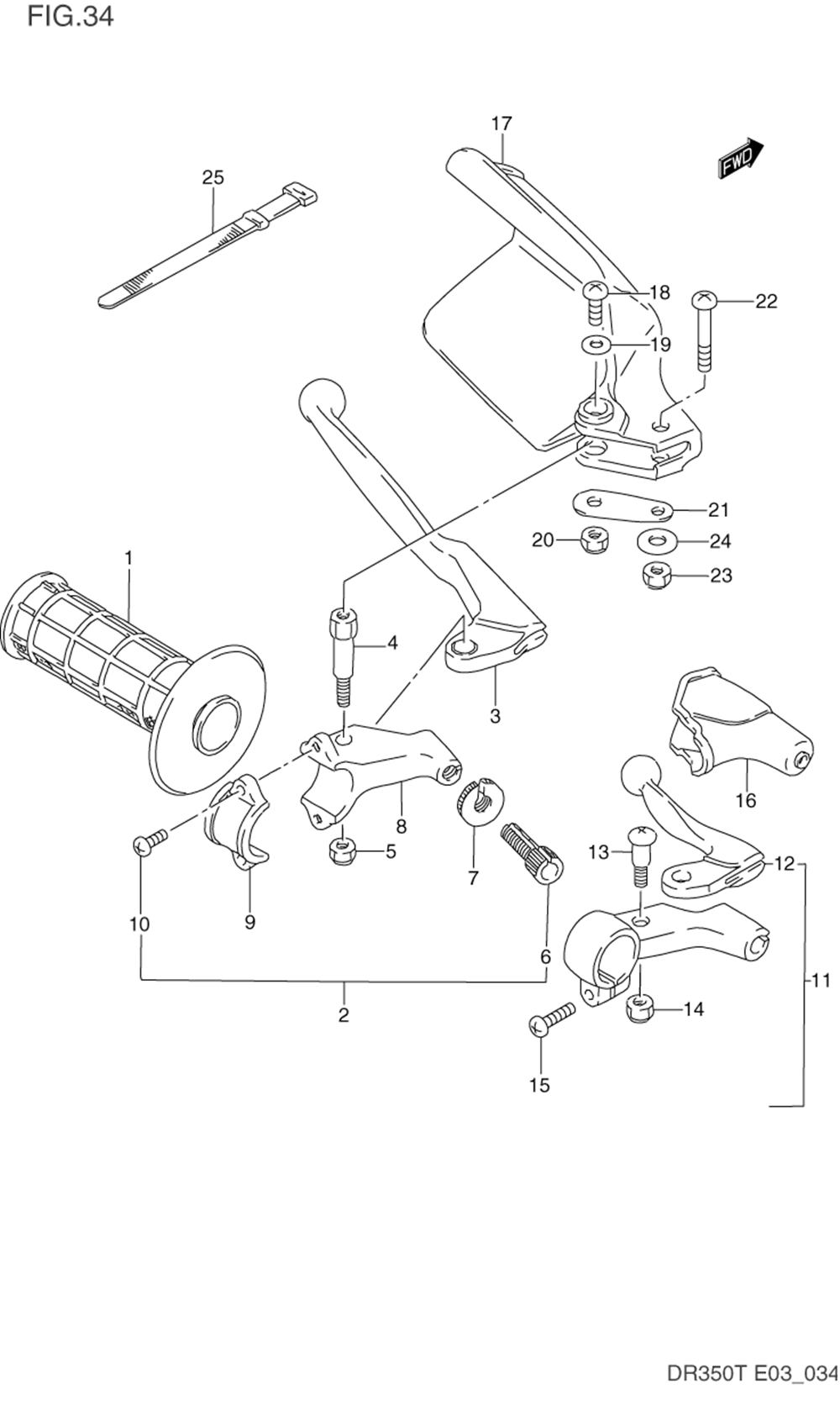 Left knuckle cover