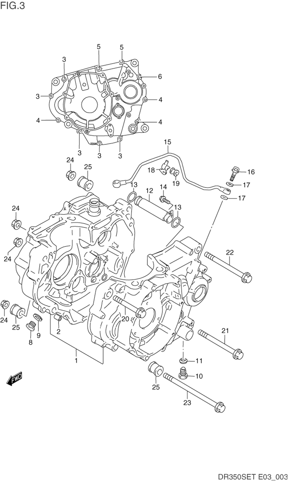 Crankcase (model l_m_n_p)