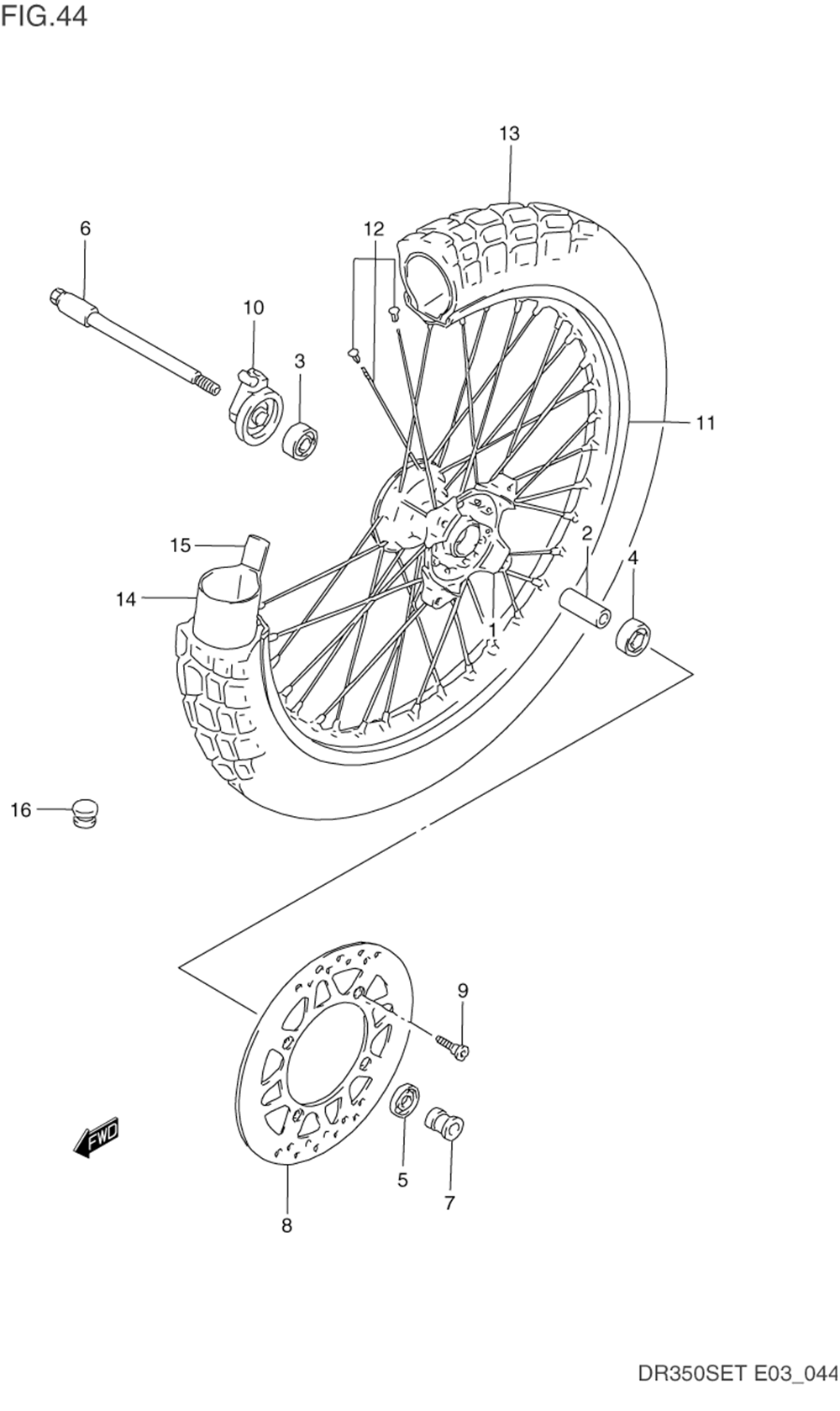 Front wheel