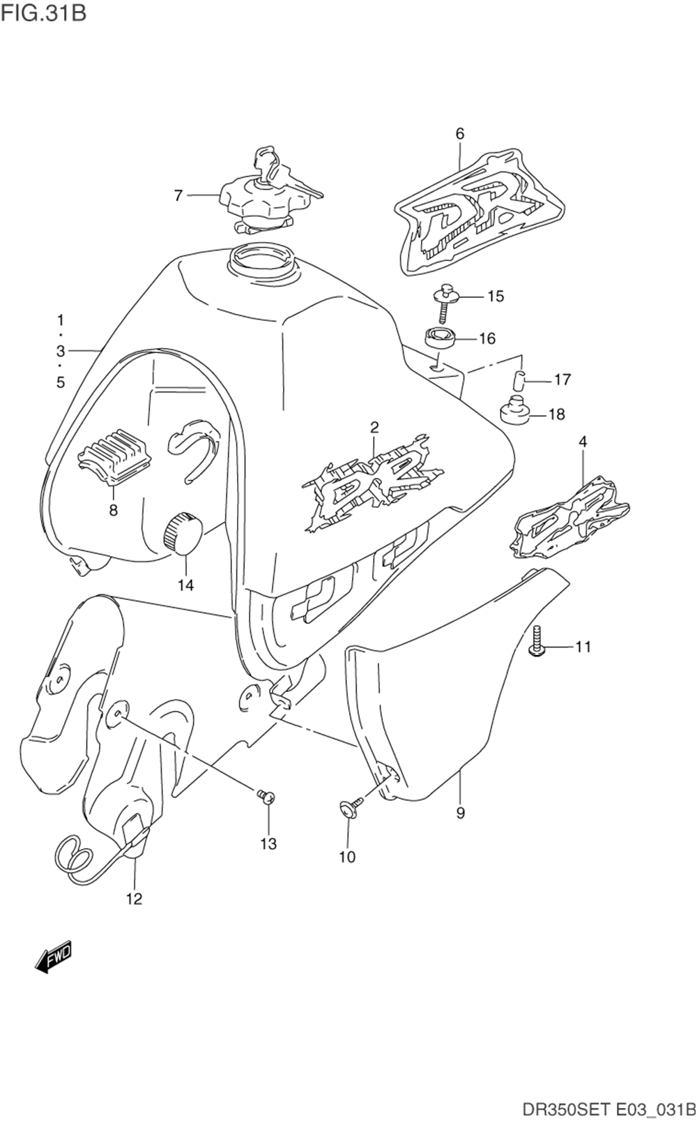 Fuel tank (model r_s_t)