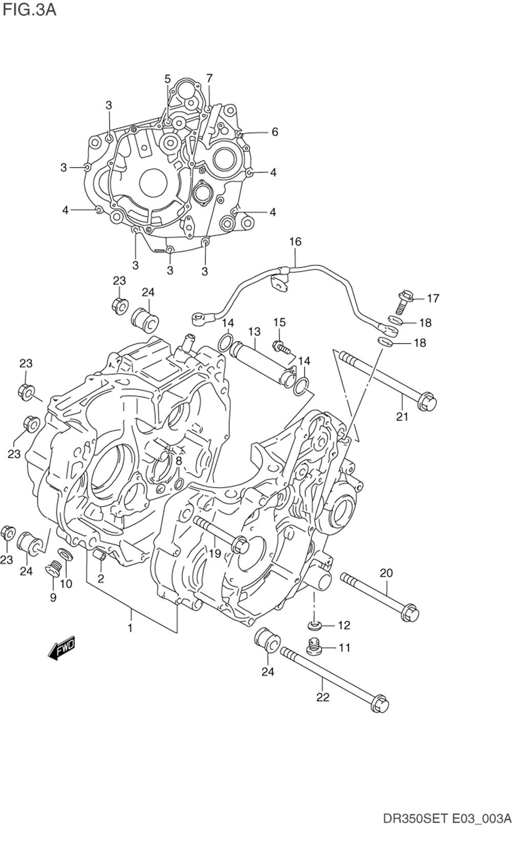 Crankcase (model r_s_t)